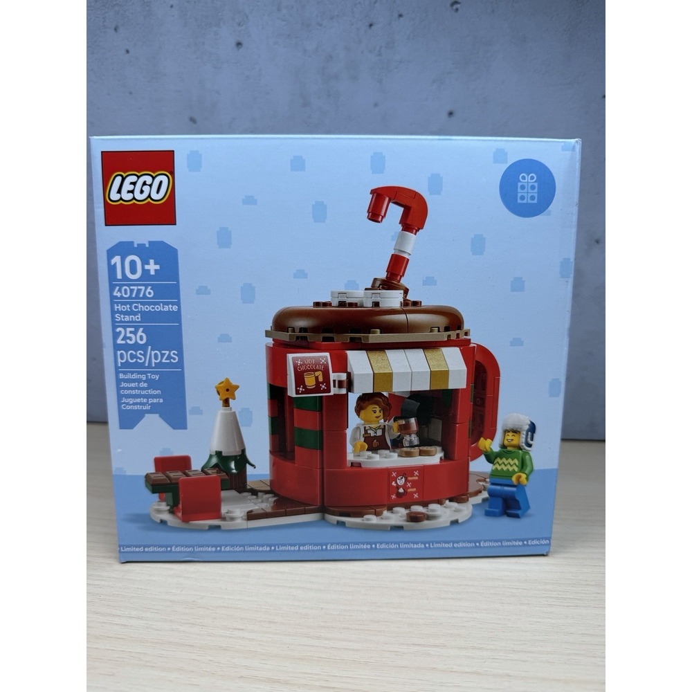 Lego 40776 Hot Chocolate Stand Set GWP Winter Village‎ Holiday Christmas - NEW